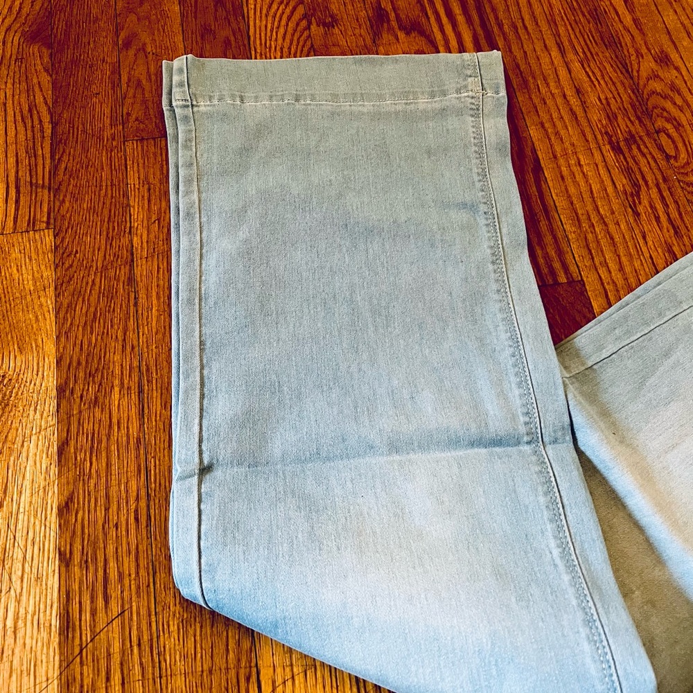 #50 Boho Wide Leg 5 Pocket Best Fitting Jeans - Picture 4 of 6